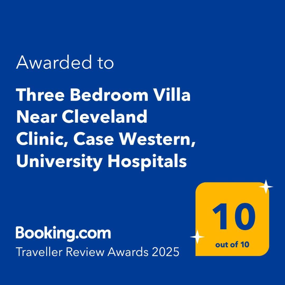 Three Bedroom Villa Near Cleveland Clinic, Case Western, University Hospitals South Euclid 外观 照片